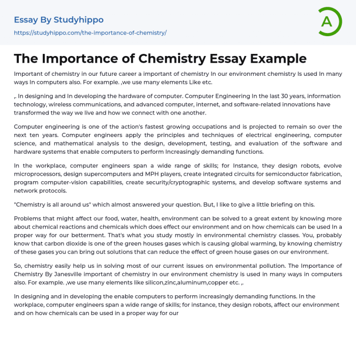 Chethen is required to take chemistry