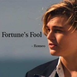 Romeo and juliet fate quotes