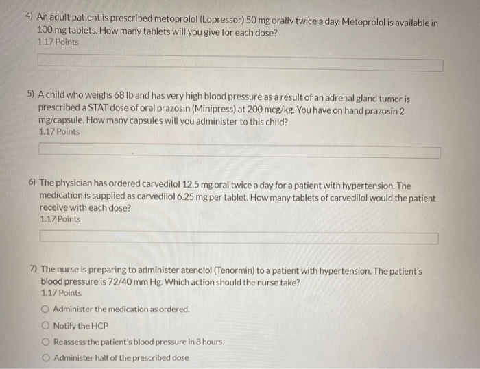 A patient is prescribed 100.0 mg/day