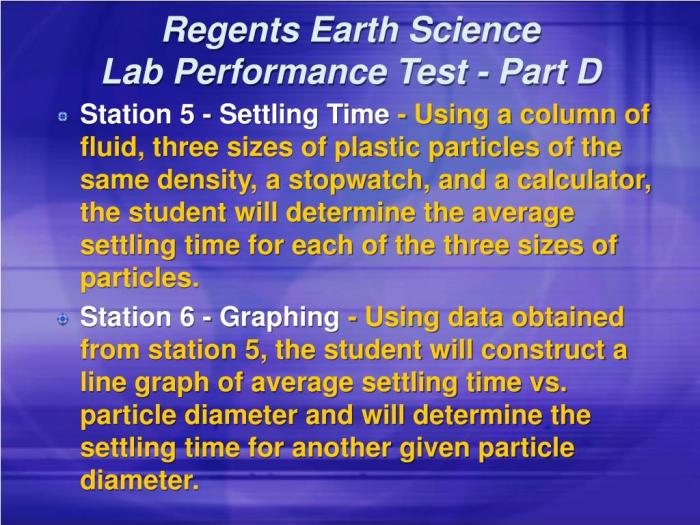 Earth science regents lab practical review