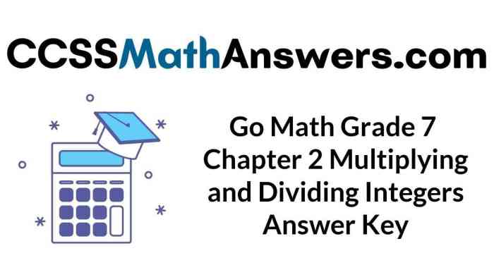 Multiplying and dividing integers answer key